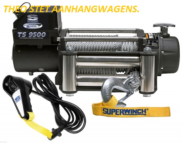 Superwinch Tiger Shark 9.5 12 volt / 4309 kg